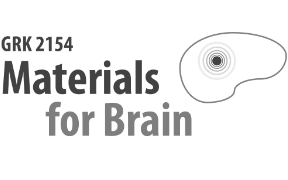Logo GRK 2154 Materials for Brain, Technische Fakultät Christian-Albrechts-Universität zu Kiel